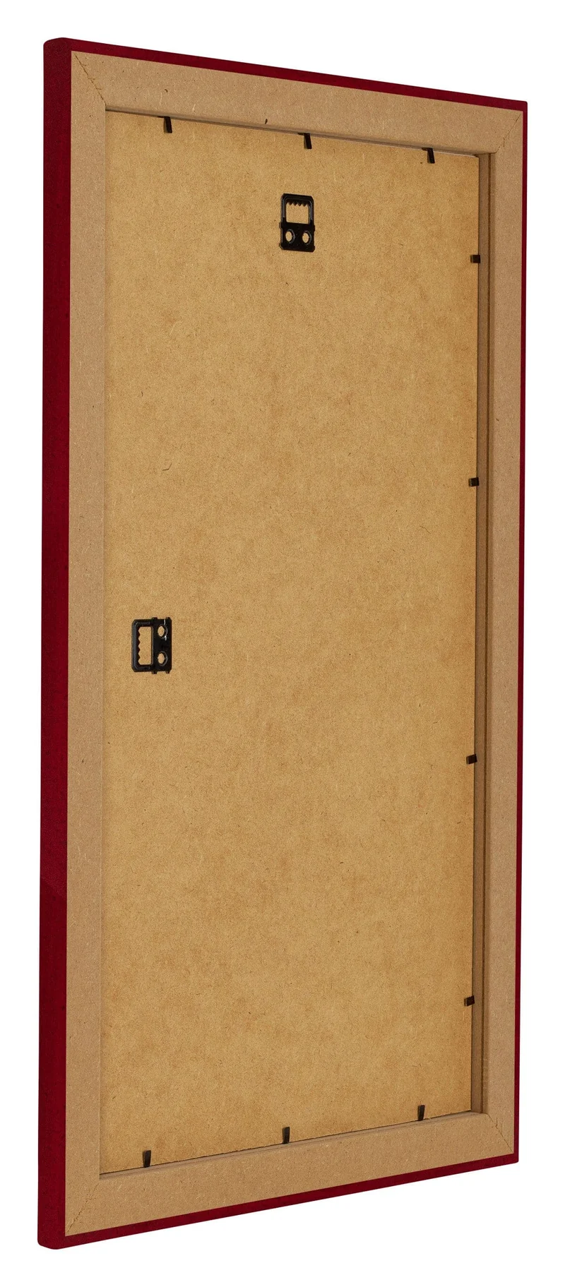 Bilderrahmen 33x48 cm - Weinrot Gewischt - MDF - Como