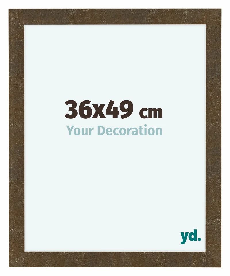 Bilderrahmen 36x49 cm - Gold Antik - MDF - Como