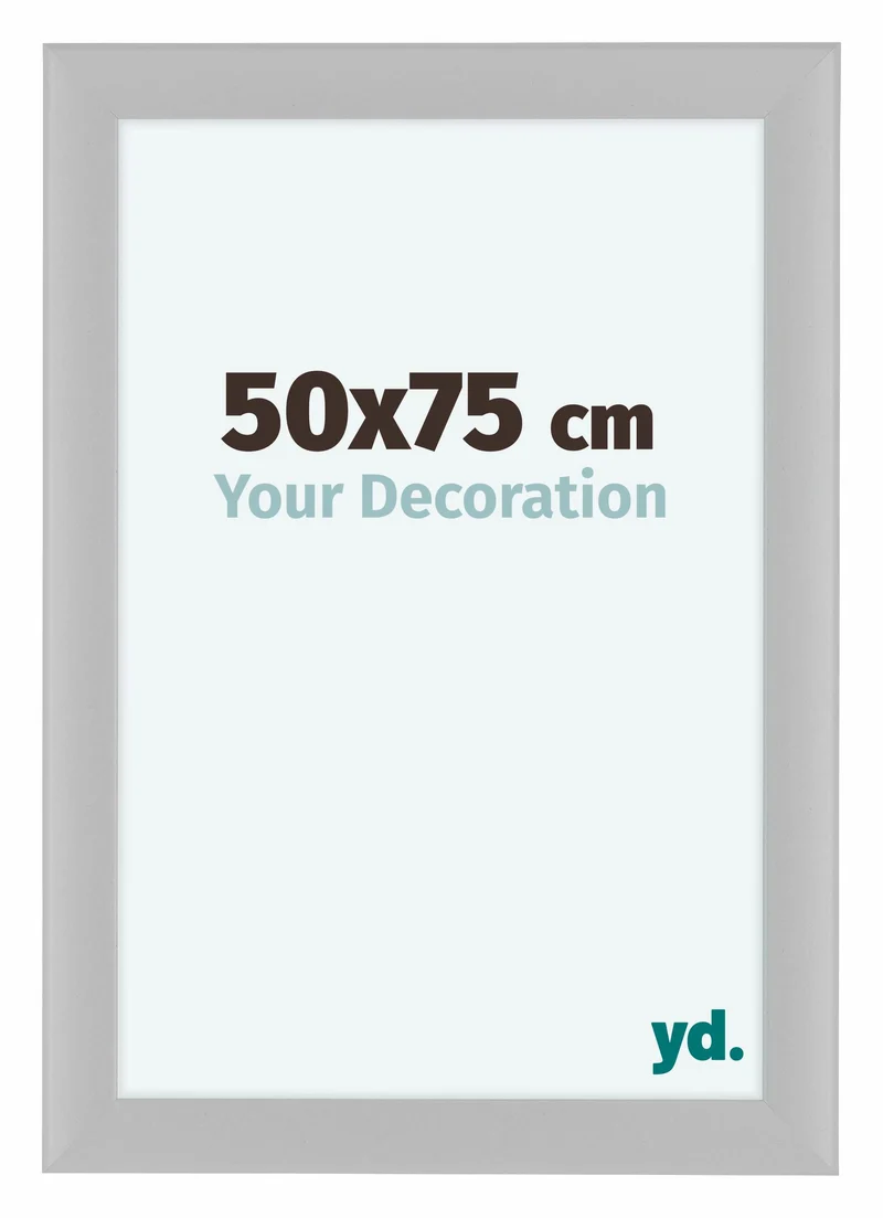 Bilderrahmen 50x75 cm - Weiß Matt - MDF - Como