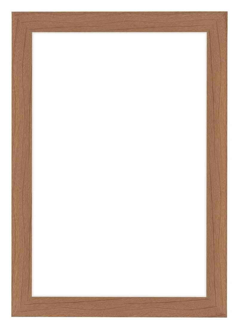 Bilderrahmen 50x75 cm - Nussbaum Hell - MDF - Como
