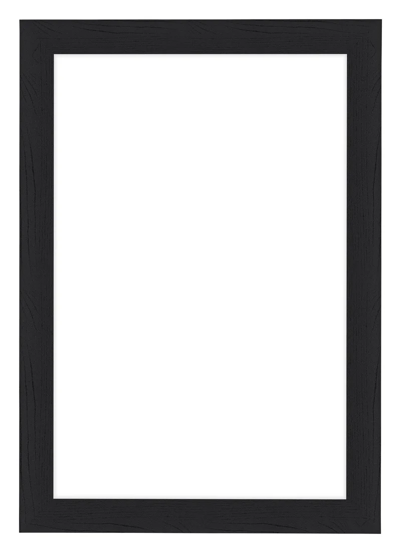 Bilderrahmen 50x75 cm - Schwarz Gemasert - MDF - Como