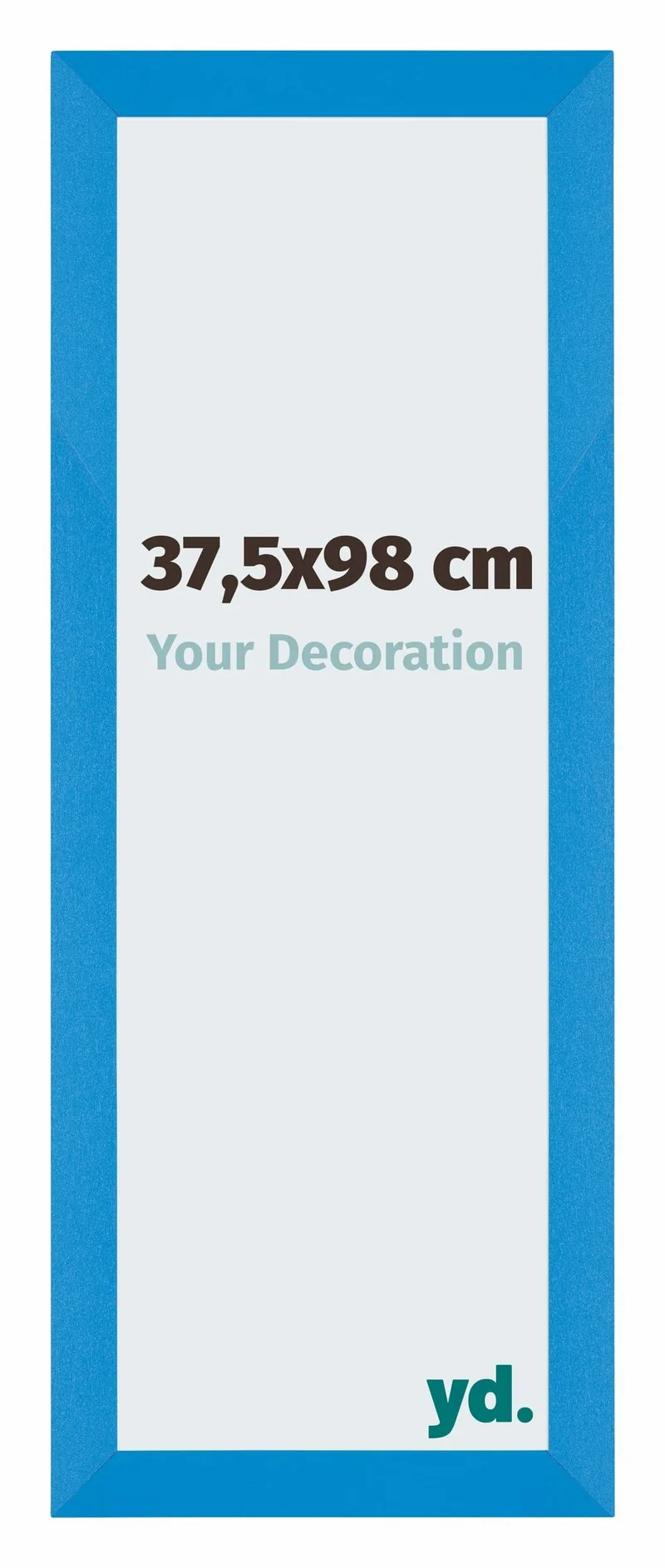 Bilderrahmen 37,5x98 cm - Hellblau - MDF - Mura