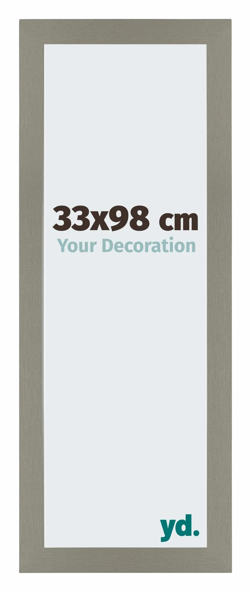 Bilderrahmen 33x98 cm - Grau - MDF - Mura