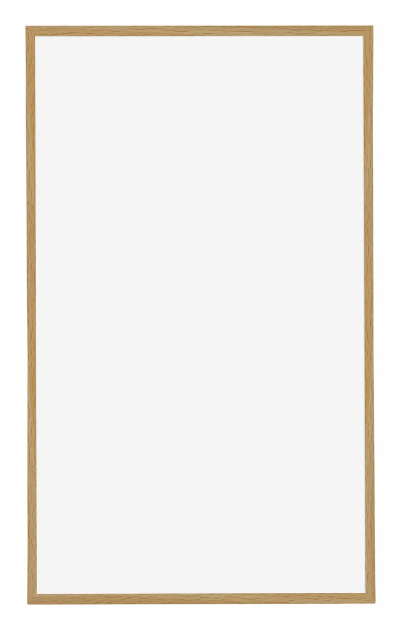 Bilderrahmen 33x48 cm - Buche Hell - Kunststoff - Evry