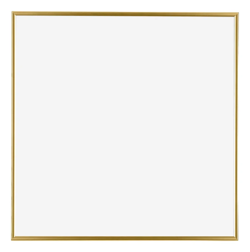 Bilderrahmen 70x70 cm - Gold - Kunststoff - Evry
