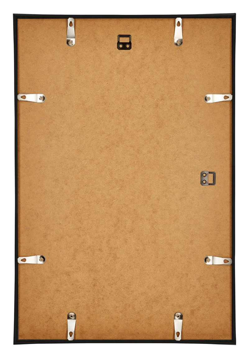 Bilderrahmen 60x85 cm - Schwarz Matt - Kunststoff - Annecy