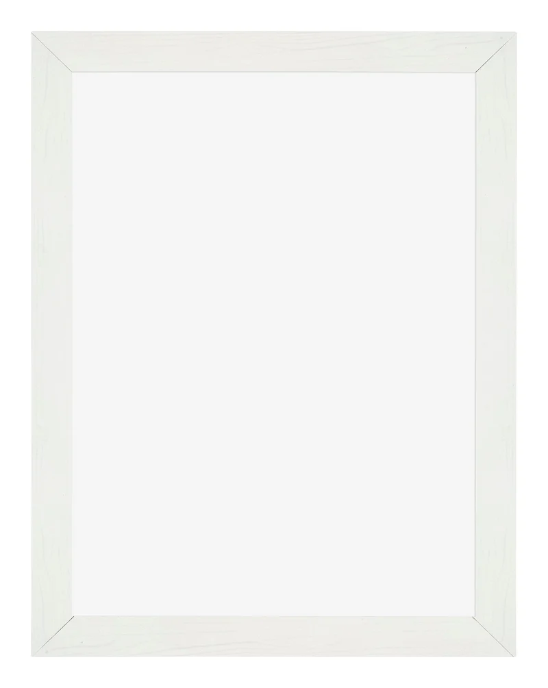 Bilderrahmen 75x98 cm - Weiss Gemasert - MDF - Mura