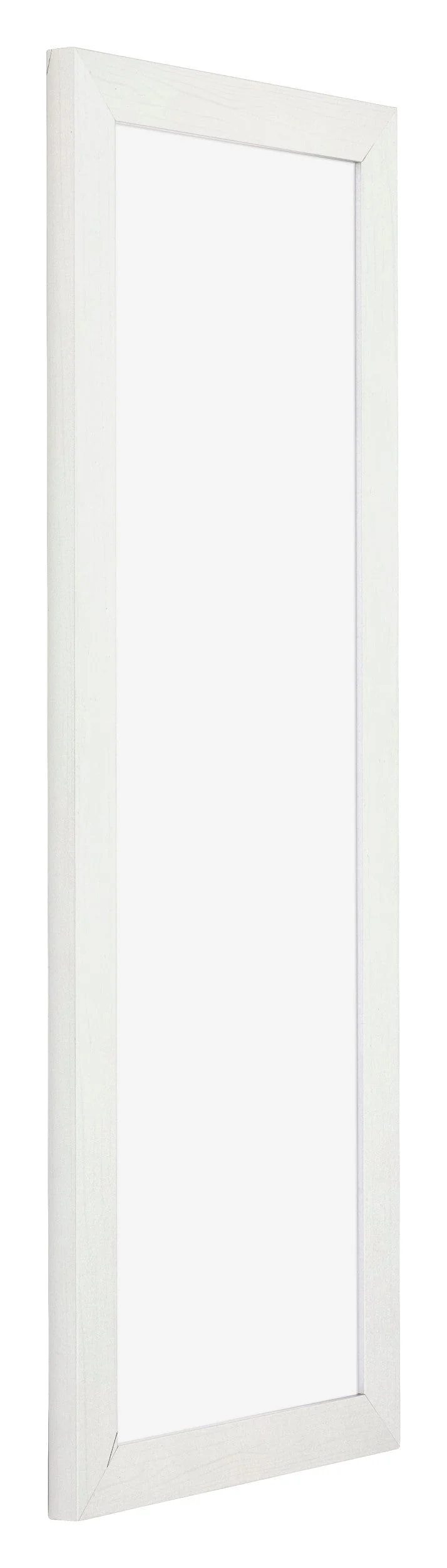 Bilderrahmen 37,5x98 cm - Weiss Gemasert - MDF - Mura