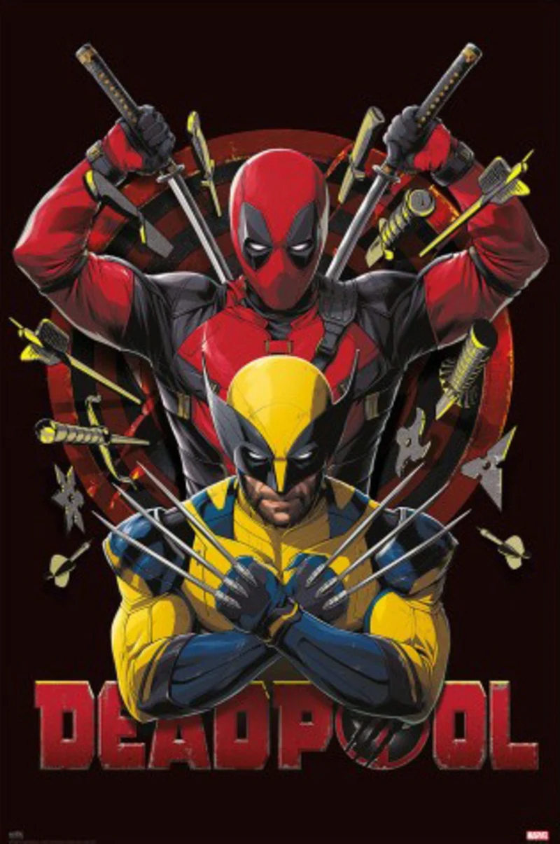 Poster Marvel - Deadpool - Wolverine 2 61x91,5cm