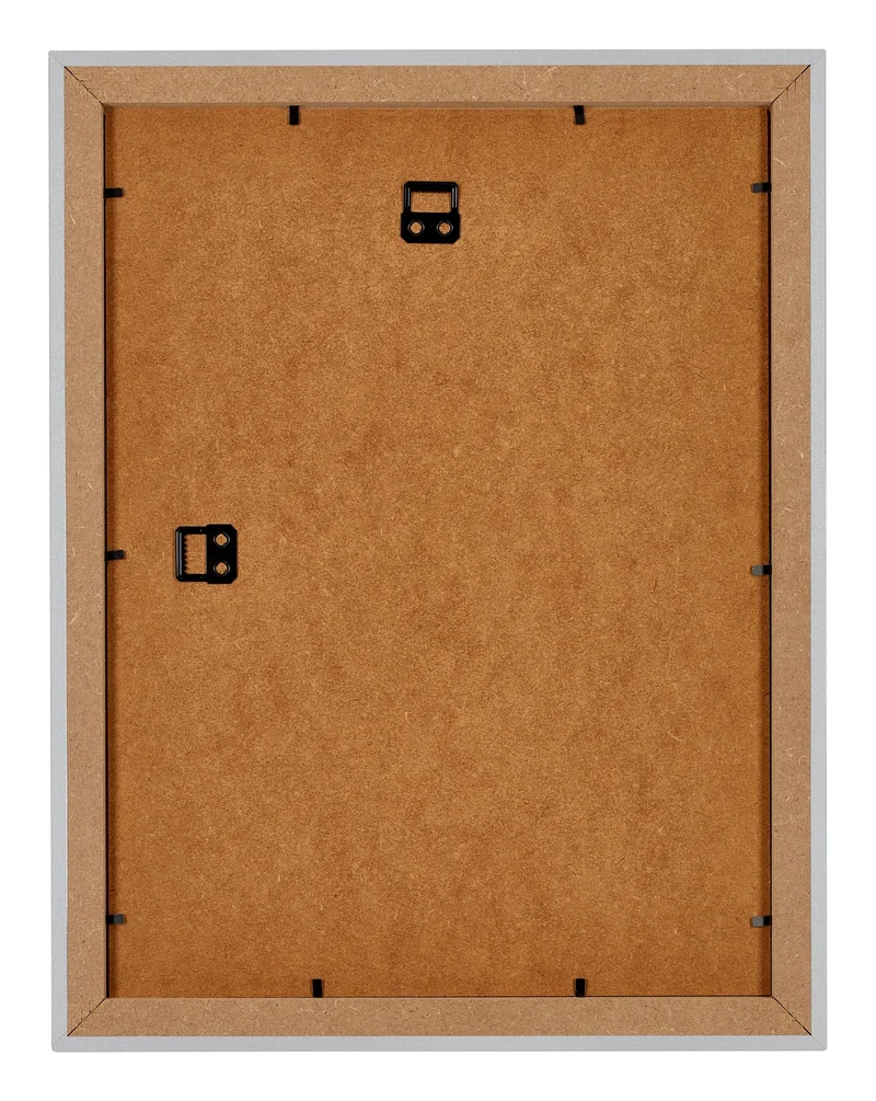 Bilderrahmen 24x32 cm - Silber Matt - MDF - Mura