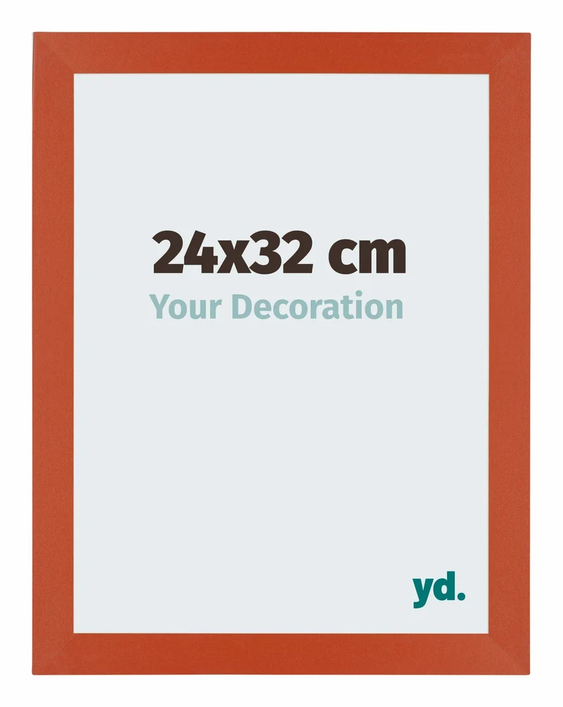 Bilderrahmen 24x32 cm - Orange - MDF - Mura