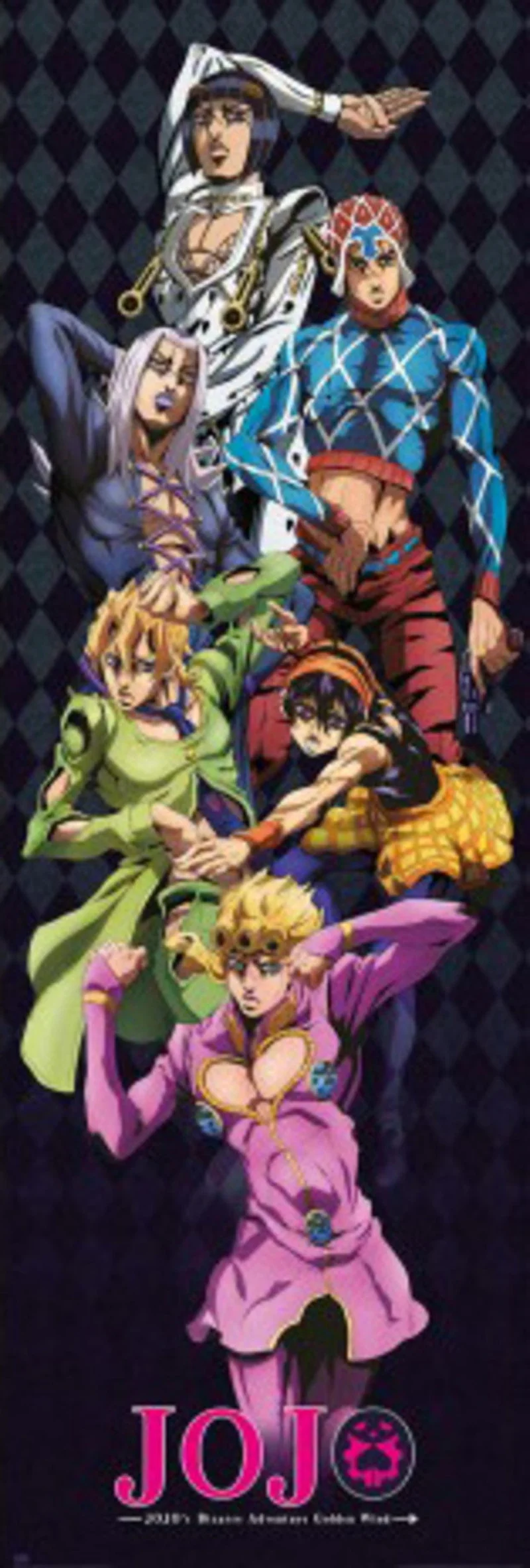 Poster Jojo's Bizarre Adventure - 53x158cm