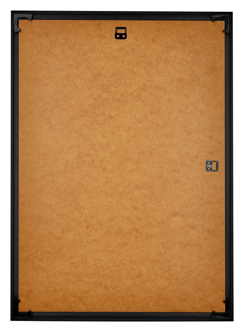 Bilderrahmen A2 - 42x59,4 cm - DIN A2 Schwarz Matt - Kunststoff - Bordeaux