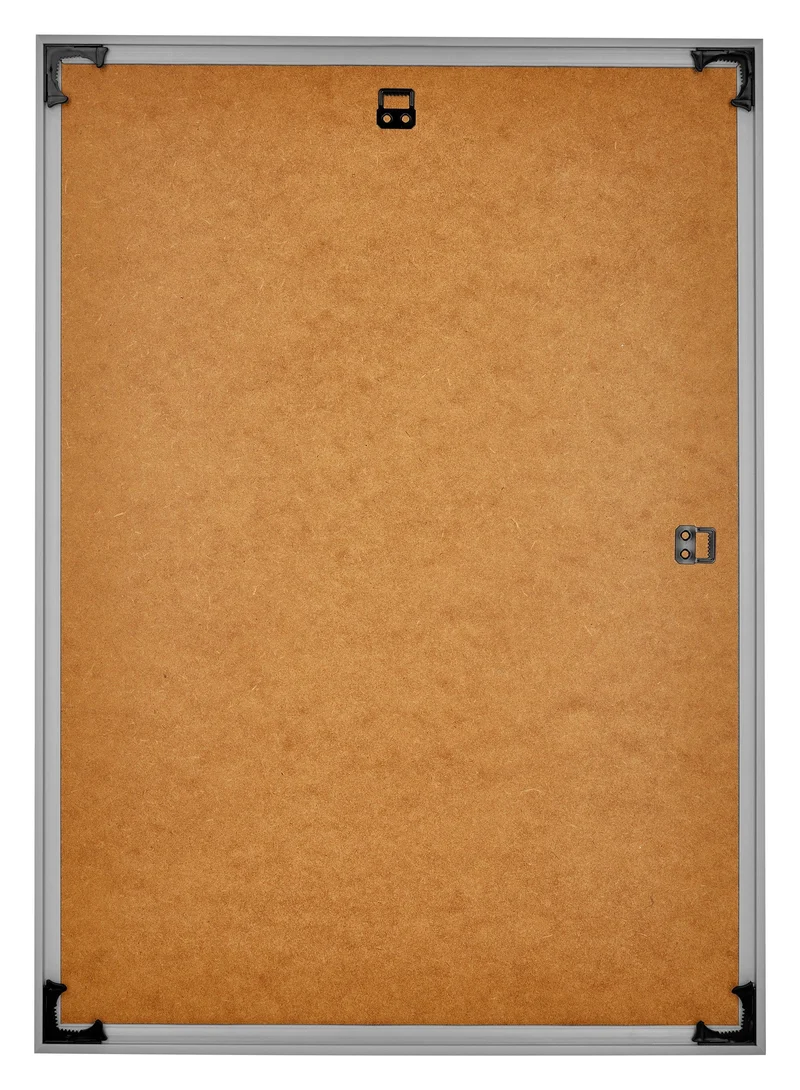 Bilderrahmen 21x30 cm - Silber - Kunststoff - Bordeaux