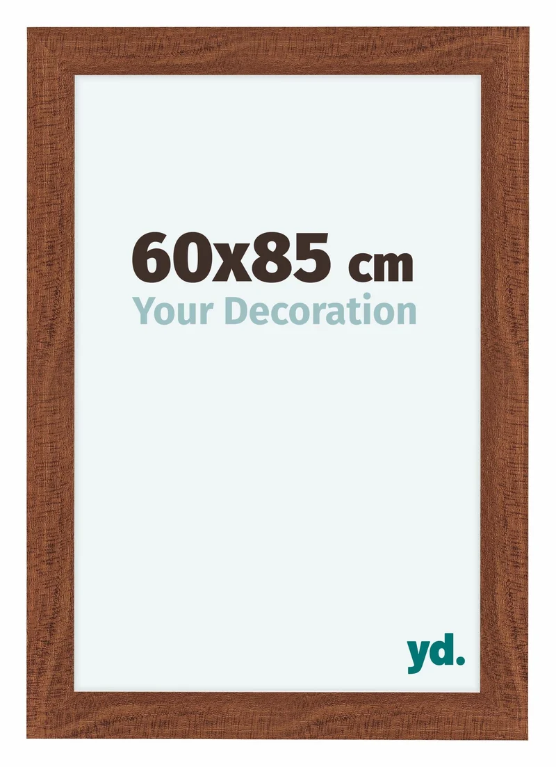 Bilderrahmen 60x85 cm - Nussbaum - MDF - Como