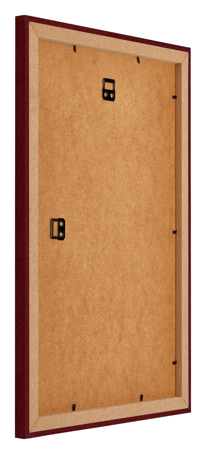 Bilderrahmen 60x85 cm - Weinrot Gewischt - MDF - Mura