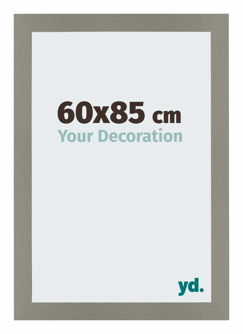Bilderrahmen 60x85 cm - Grau - MDF - Mura