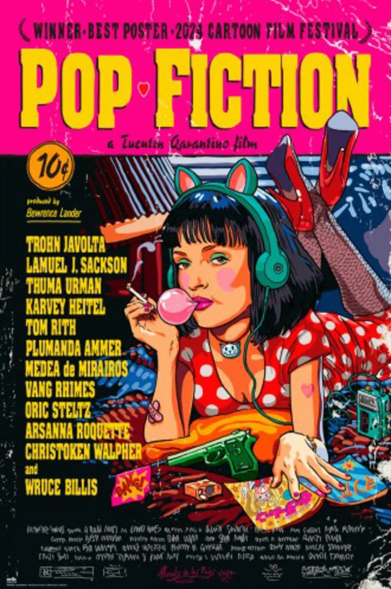 Poster Pop Fiction 61x91,5cm