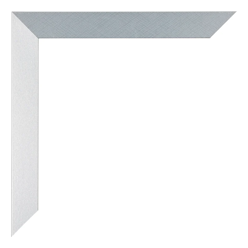 Bilderrahmen 24x32 cm - Aluminium - Gebürstet - MDF - Mura
