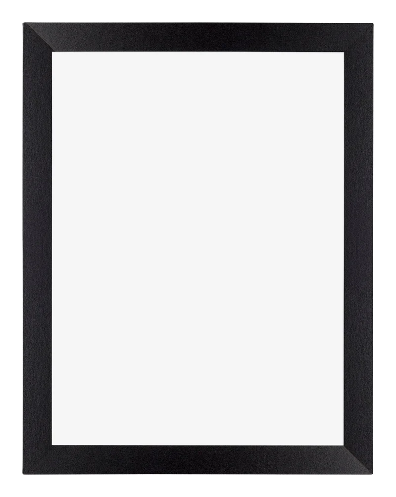 Bilderrahmen 24x32 cm - Schwarz Matt - MDF - Mura
