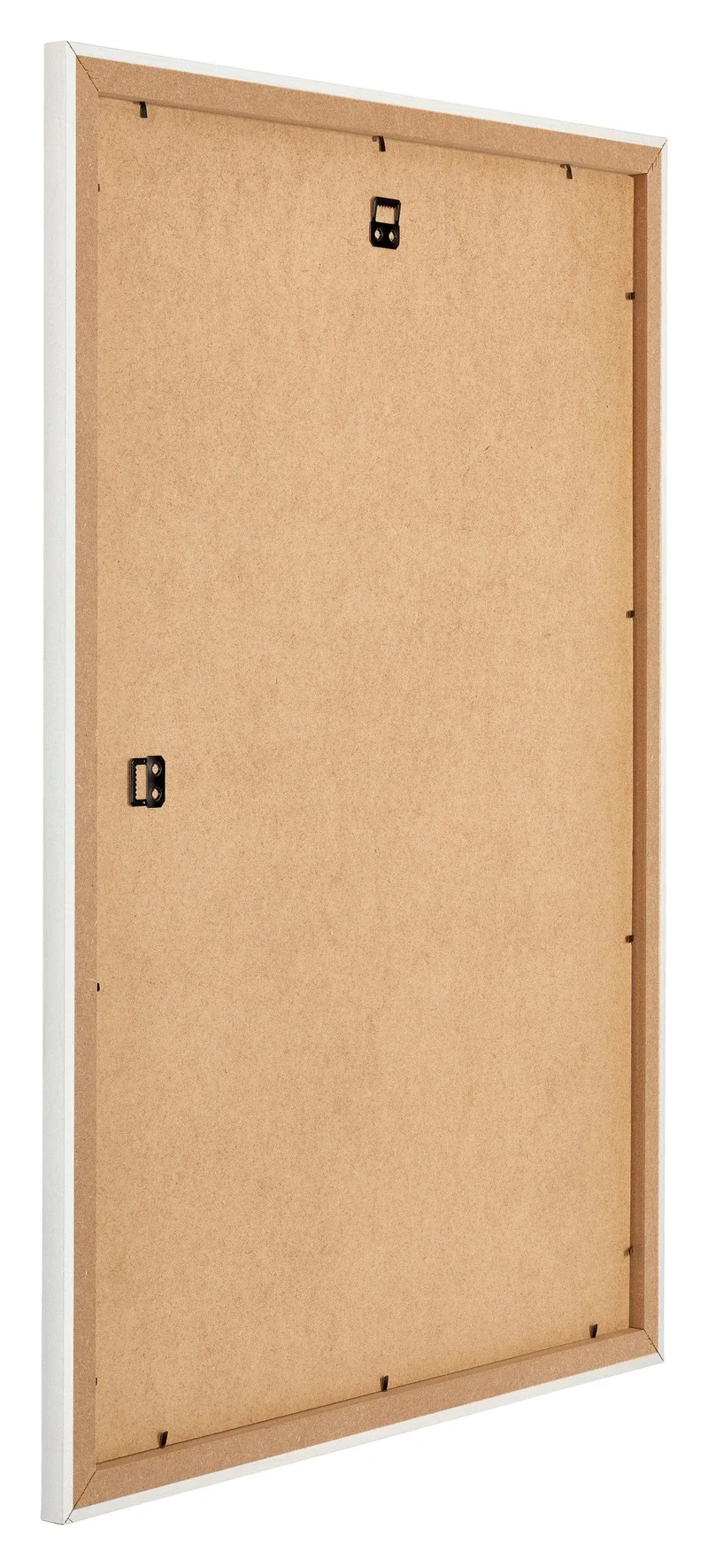 Bilderrahmen 49x68 cm - Weiss Gemasert - MDF - Mura