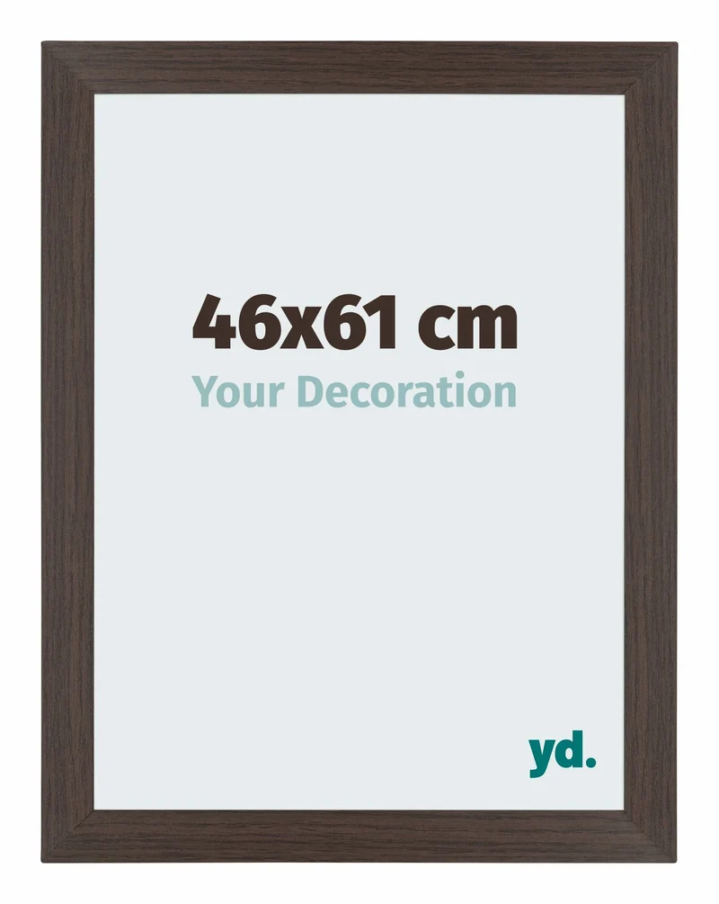 Bilderrahmen 46x61 cm - Eiche Dunkel - MDF - Mura