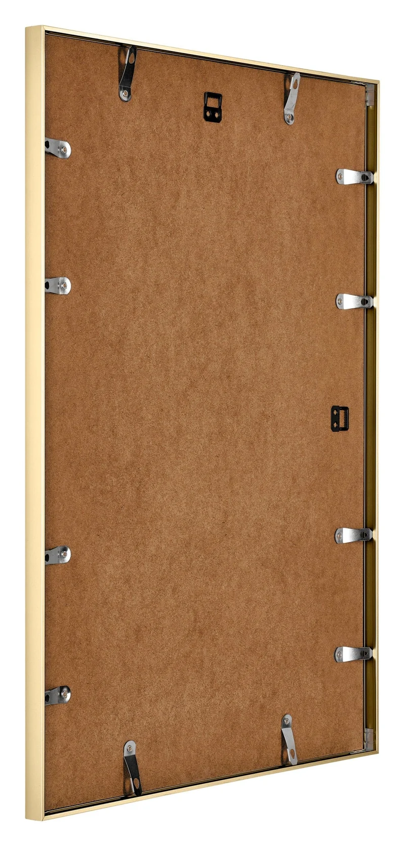 Bilderrahmen A4 - 21x29,7 cm - DIN A4 Gold - Aluminium - Kent