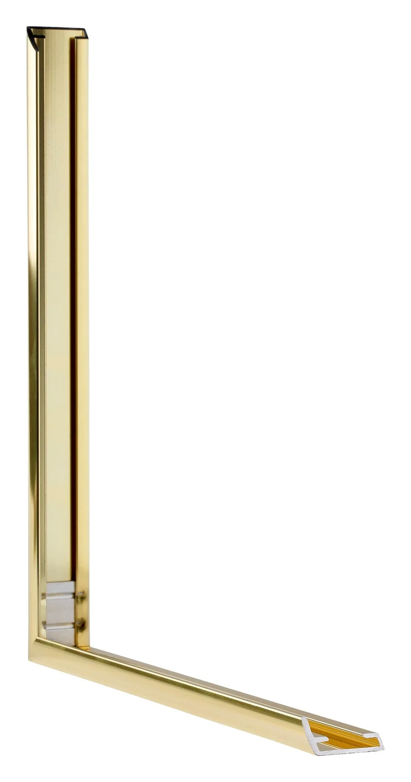 Bilderrahmen A4 - 21x29,7 cm - DIN A4 Gold - Aluminium - Kent