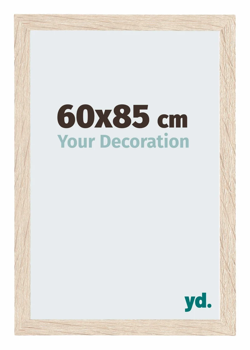 Bilderrahmen 60x85 cm - Eiche - MDF - Catania