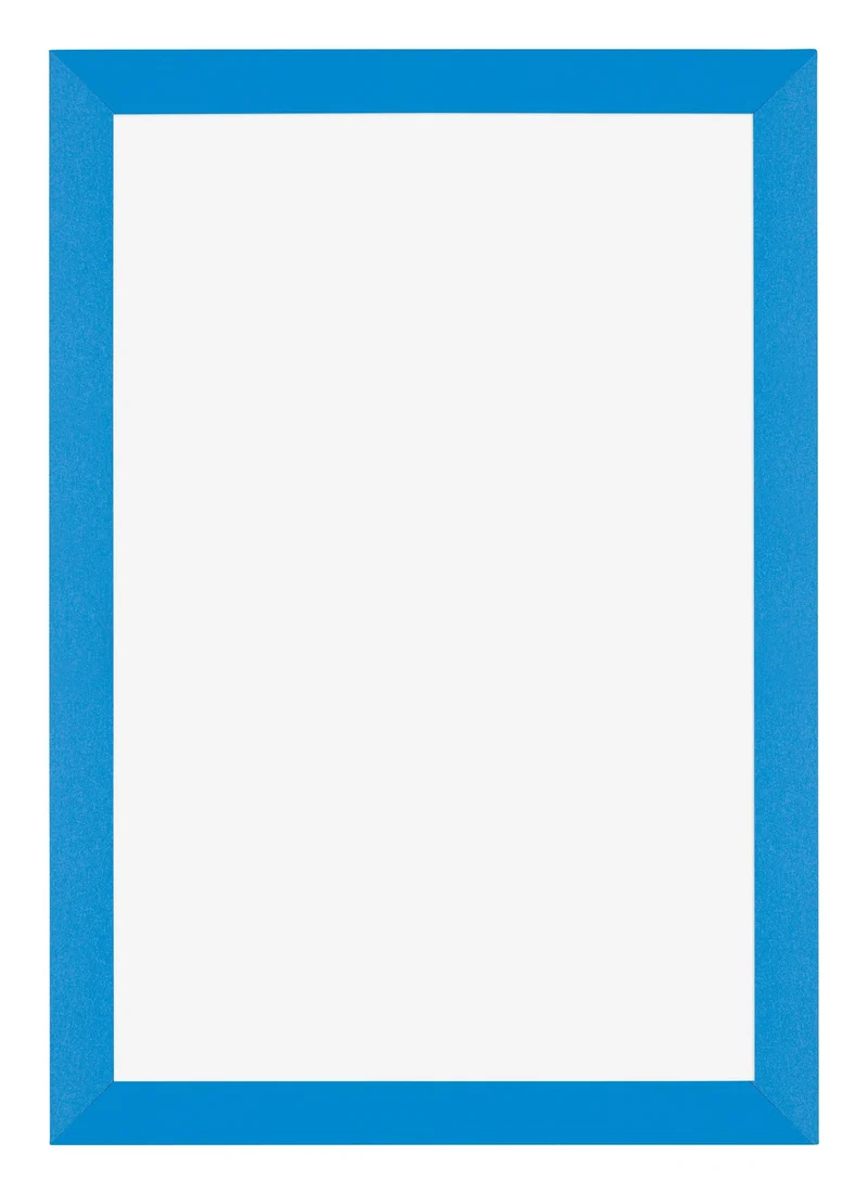 Bilderrahmen 60x85 cm - Hellblau - MDF - Mura