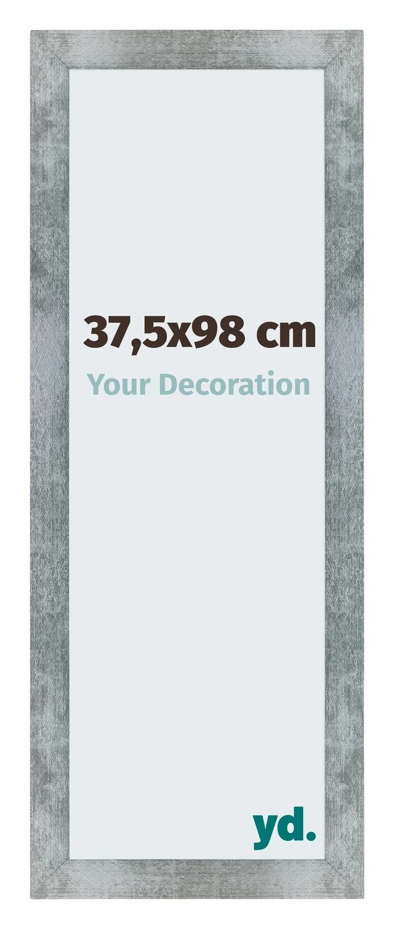 Bilderrahmen 37,5x98 cm - Eisen Gewischt - MDF - Mura