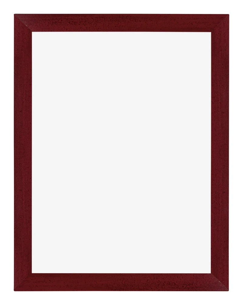 Bilderrahmen 46x61 cm - Weinrot Gewischt - MDF - Mura