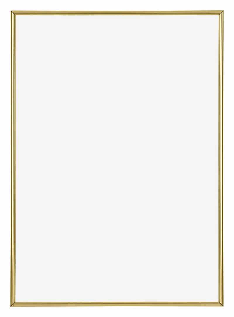 Bilderrahmen 35x50 cm - Gold - Kunststoff - Annecy