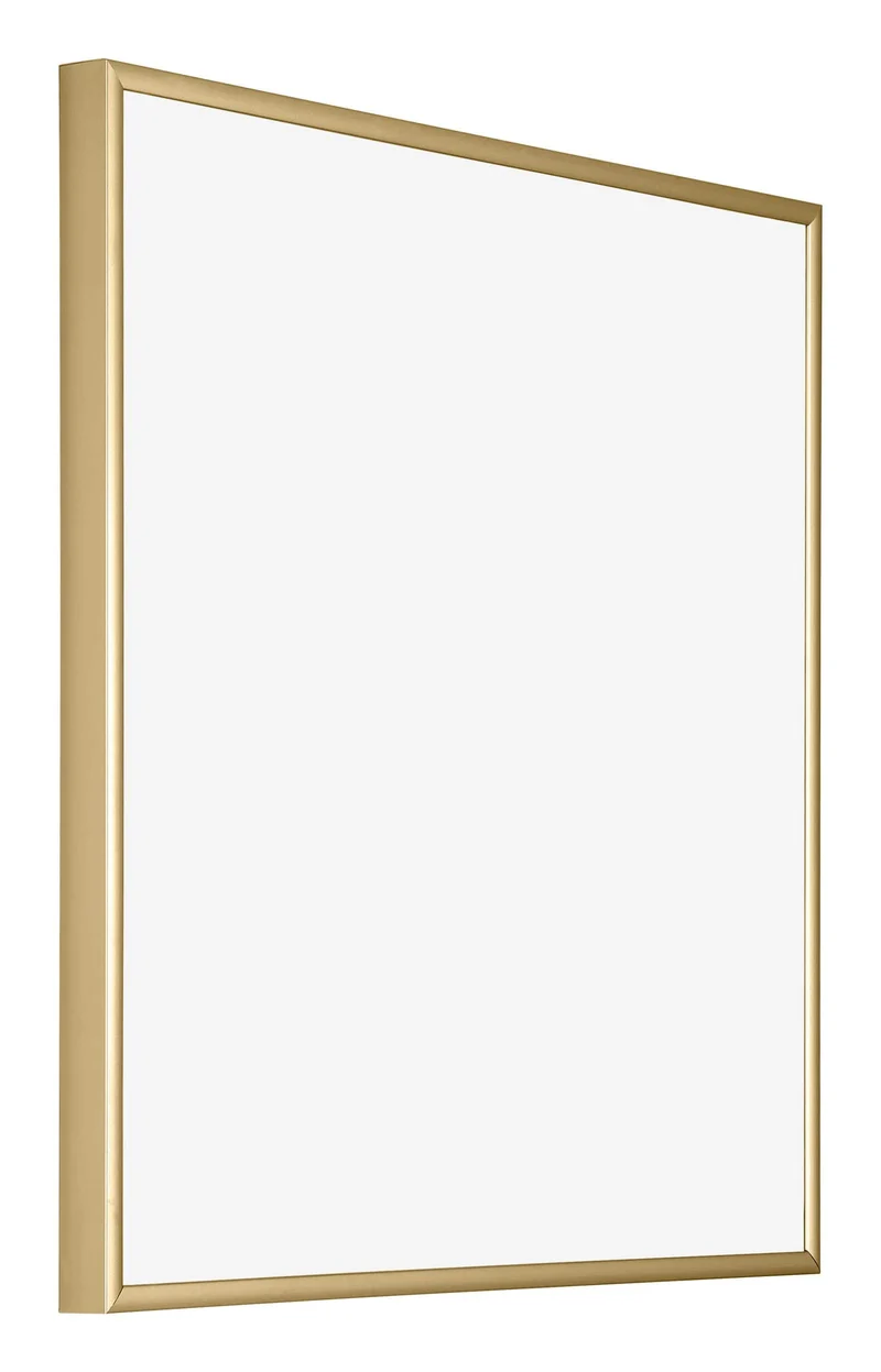 Bilderrahmen 25x25 cm - Gold - Aluminium - Kent