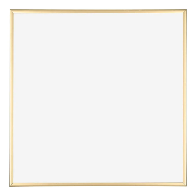 Bilderrahmen 30x30 cm - Gold - Aluminium - Kent