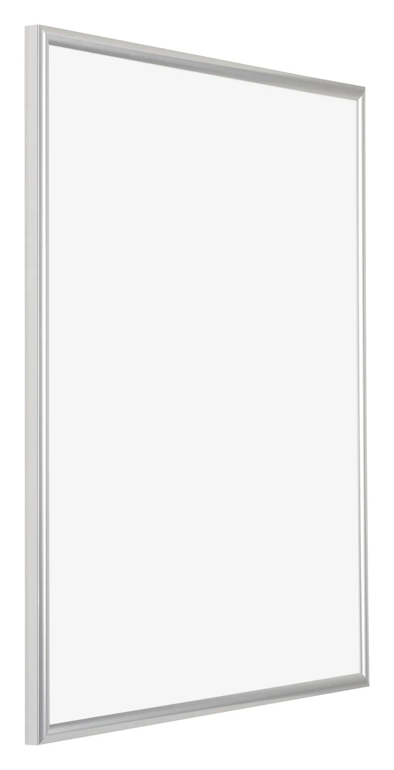 Bilderrahmen 55x65 cm - Silber - Kunststoff - Bordeaux