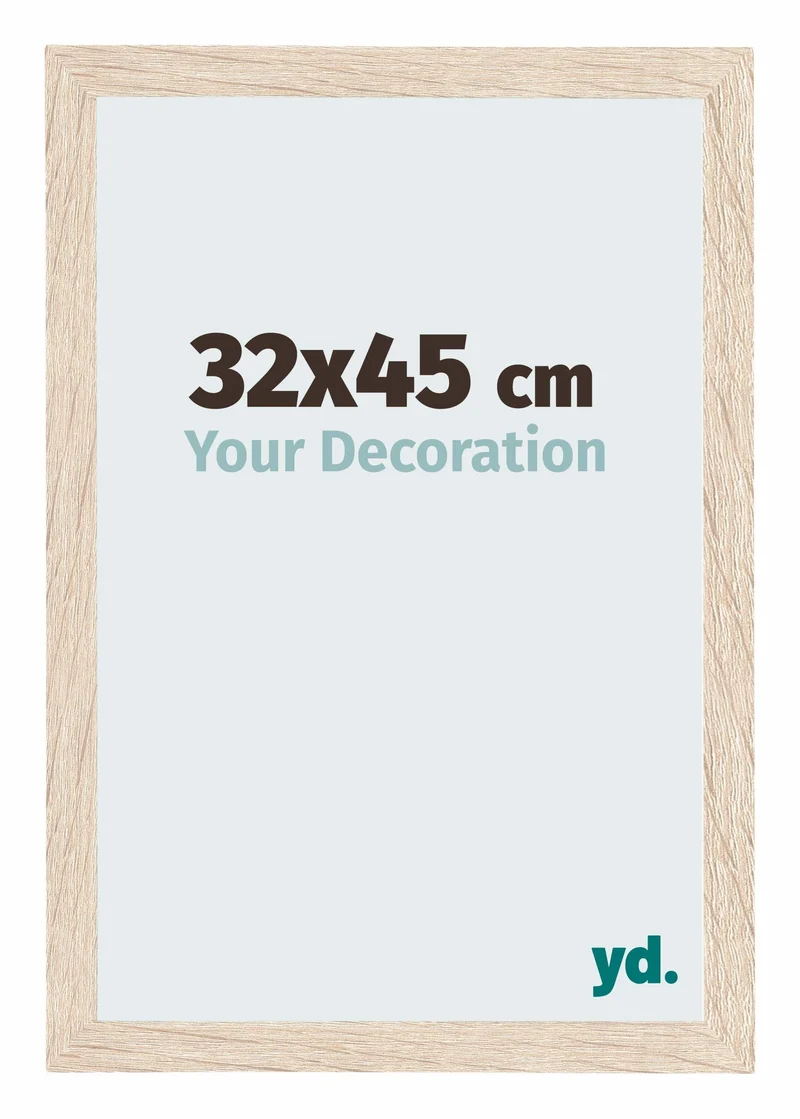 Bilderrahmen 32x45 cm - Eiche - MDF - Catania