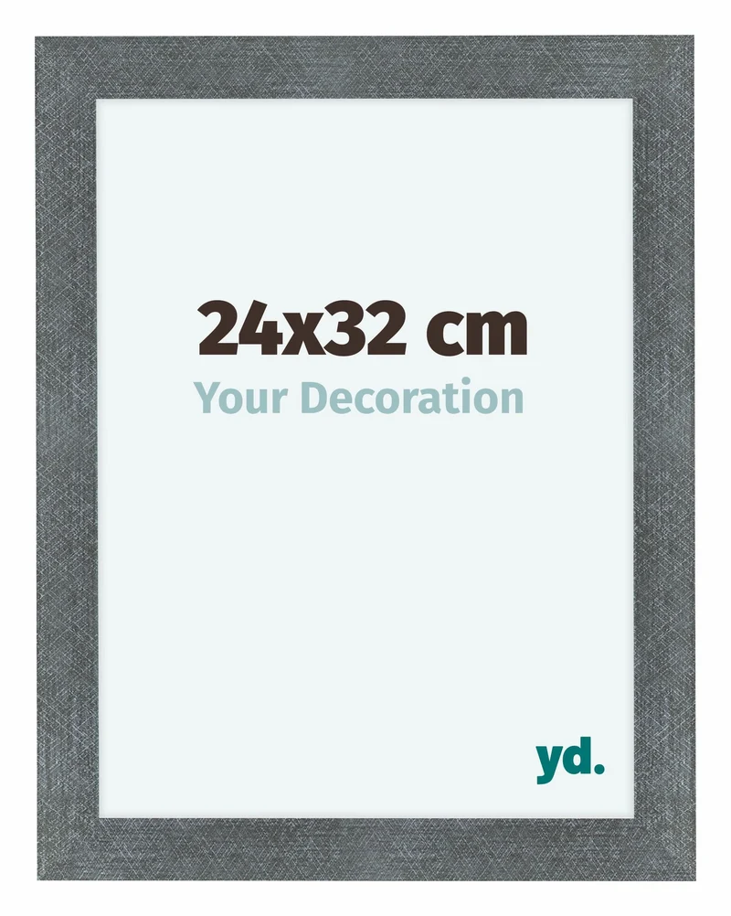 Bilderrahmen 24x32 cm - Eisen Gewischt - MDF - Como