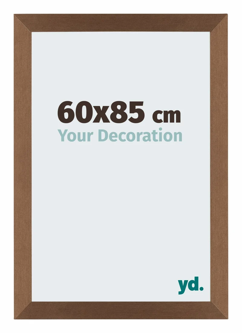 Bilderrahmen 60x85 cm - Kupfer Dekor - MDF - Mura