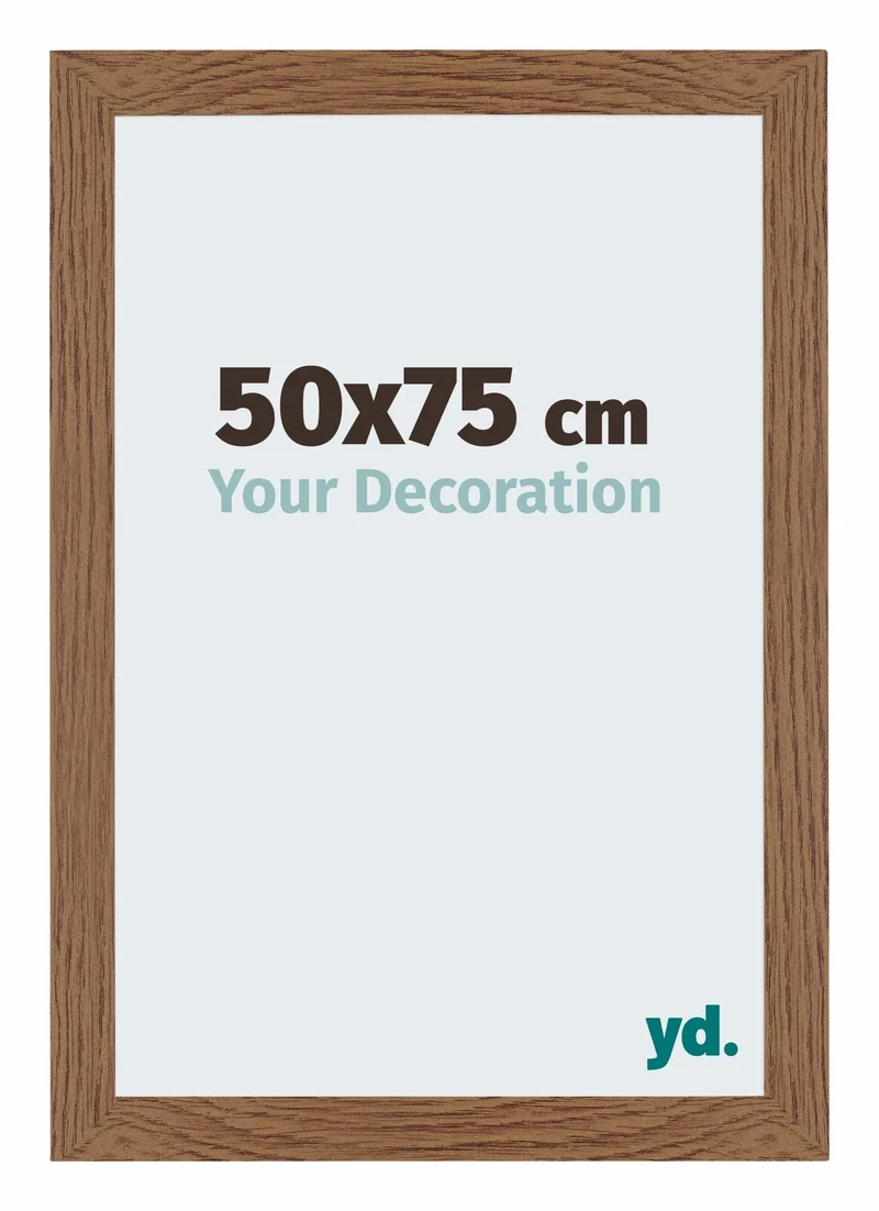 Bilderrahmen 50x75 cm - Eiche Rustikal - MDF - Mura