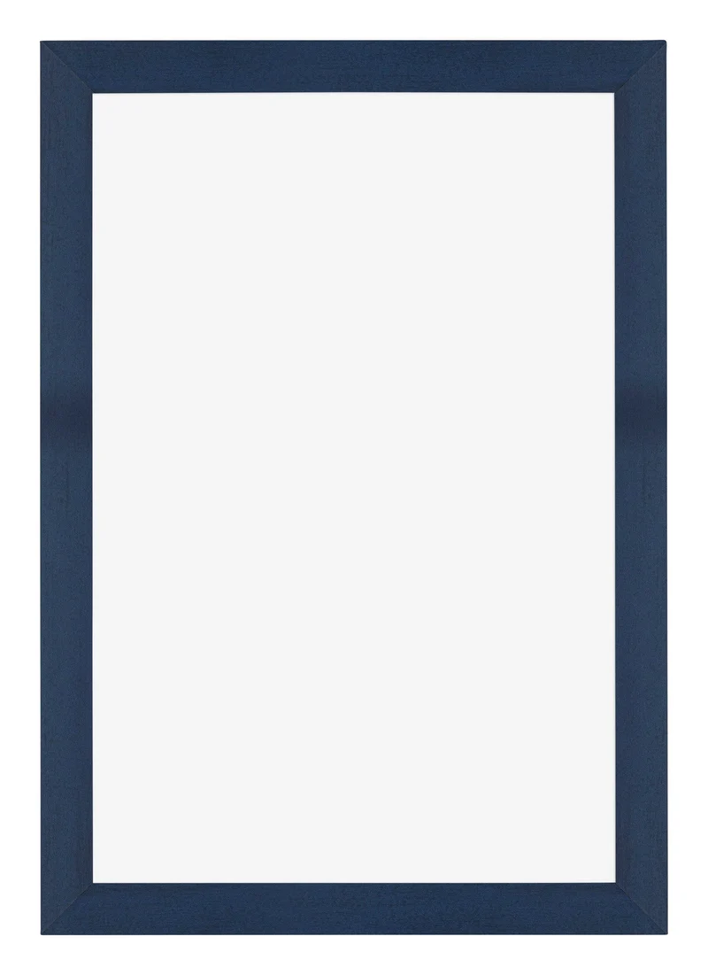 Bilderrahmen 50x75 cm - Dunkelblau Gewischt - MDF - Mura
