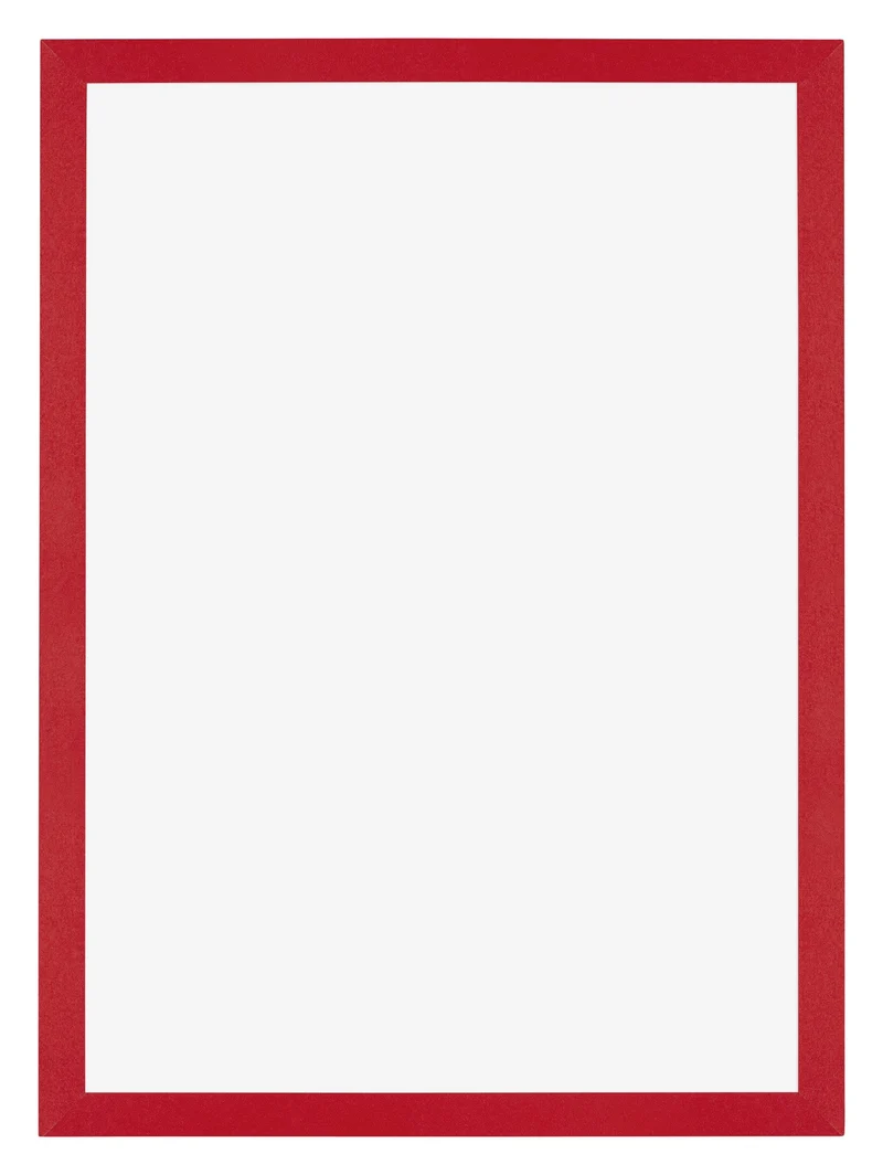 Bilderrahmen 59x84 cm - Rot - MDF - Mura