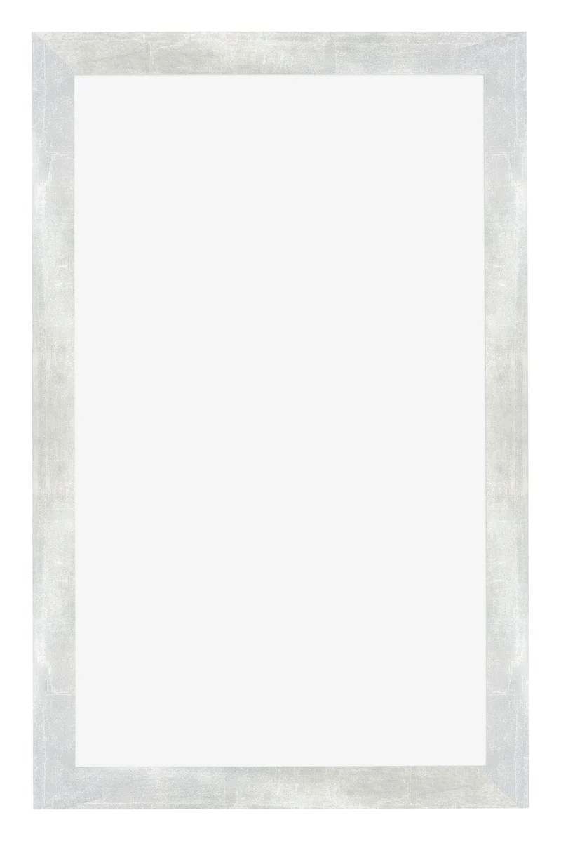 Bilderrahmen 33x48 cm - Silberglanz Vintage - MDF - Mura