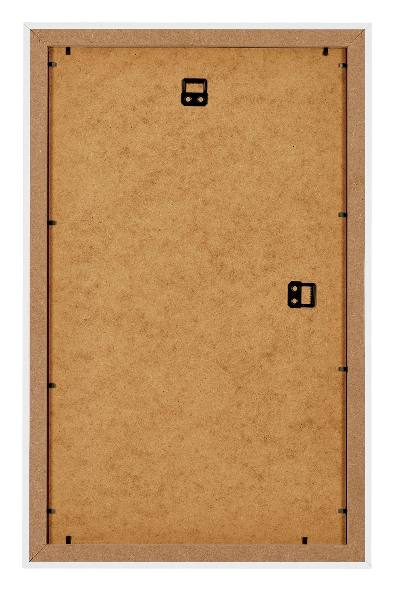 Bilderrahmen 33x48 cm - Weiss Hochglanz - MDF - Mura