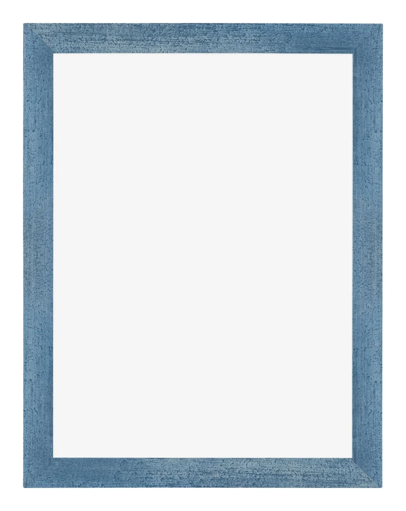 Bilderrahmen 46x61 cm - Hellblau Gewischt - MDF - Mura