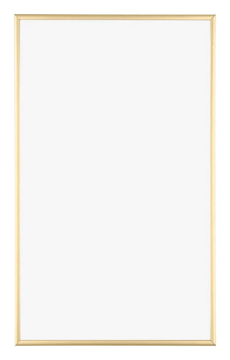 Bilderrahmen 30x50 cm - Gold - Aluminium - Kent