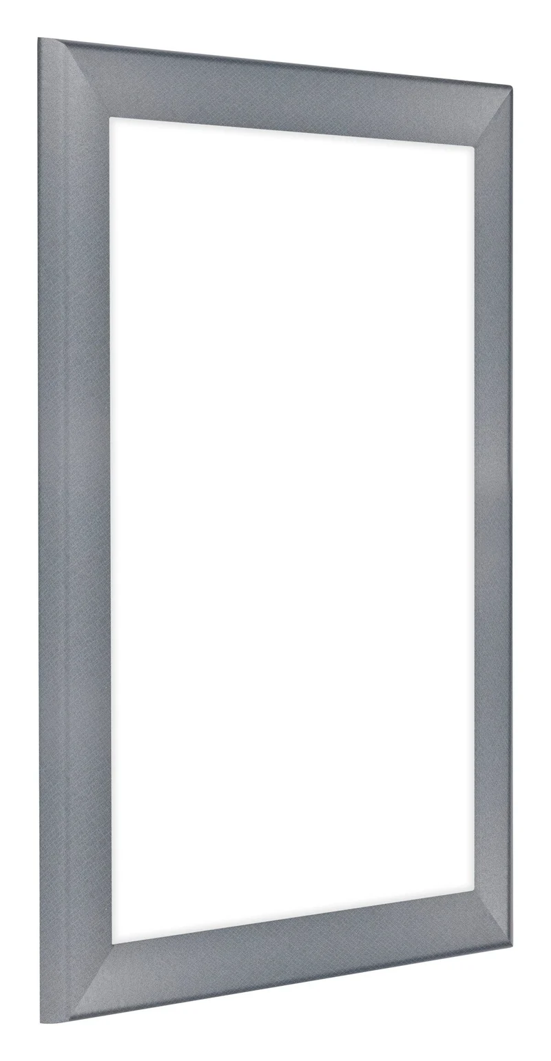 Bilderrahmen 46x61 cm - Aluminium - Gebürstet - MDF - Como