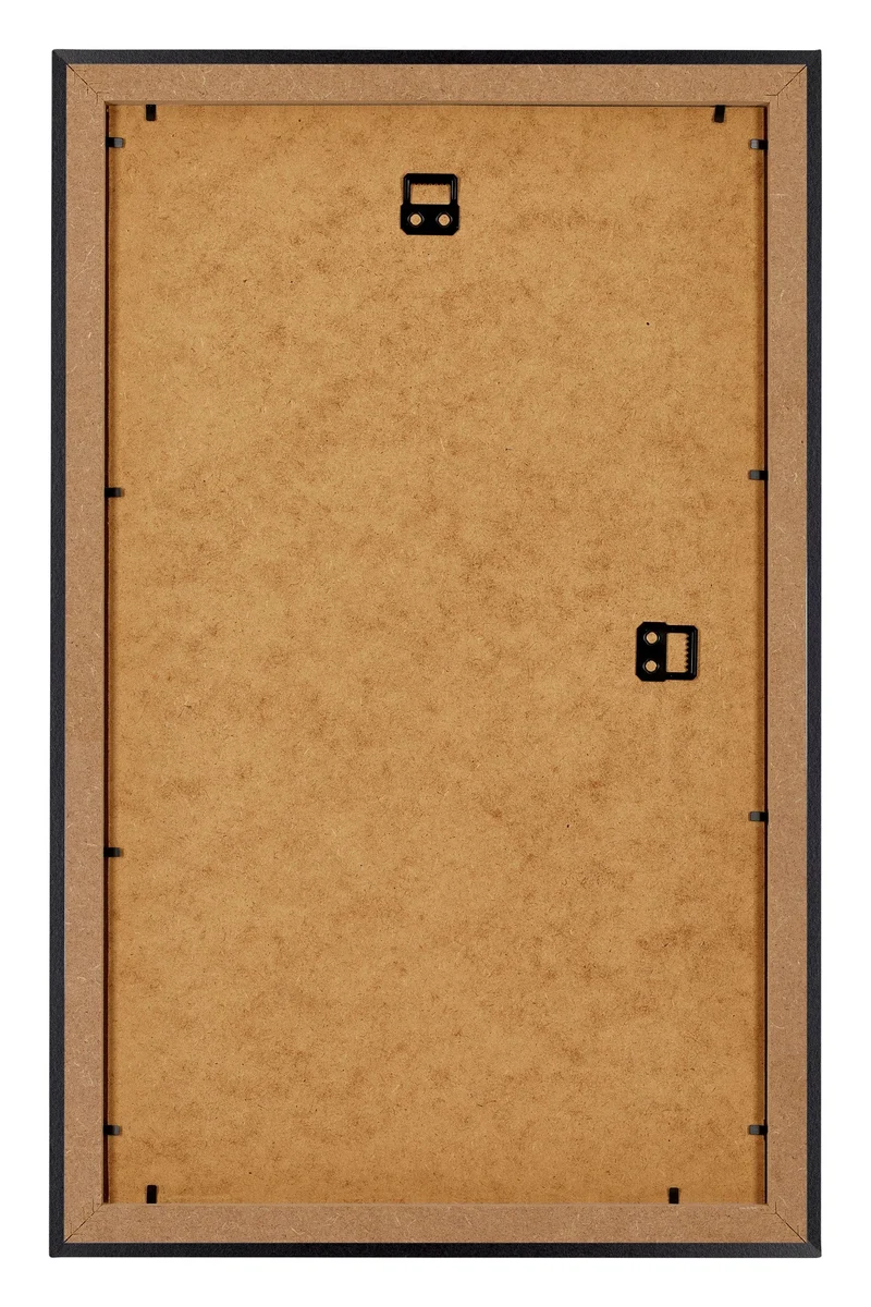 Bilderrahmen 33x48 cm - Schwarz Matt - MDF - Mura