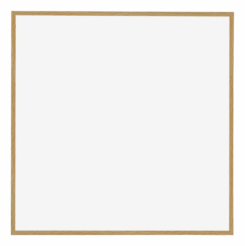 Bilderrahmen 55x55 cm - Buche Hell - Kunststoff - Evry