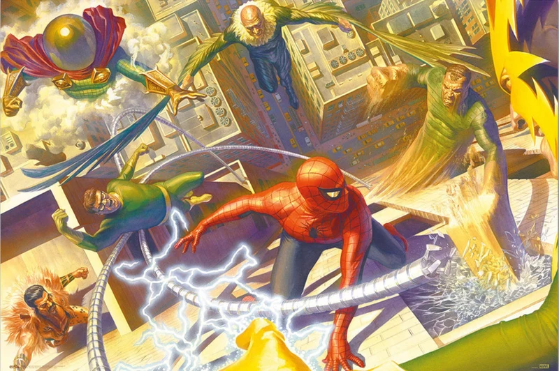 Poster Marvel vs The Sinister Six 91,5x61cm